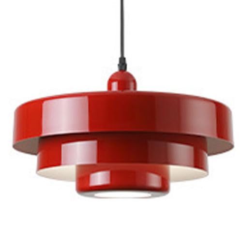 HEBXMF Einzelkopf-Kronleuchter mit E27-Sockel, personalisierter Metall-Hängelampenschirm, Moderne Pendelleuchte im industriellen Stil, Schlafzimmer-Esszimmer-Balkon-Dekorationsleuchten von HEBXMF