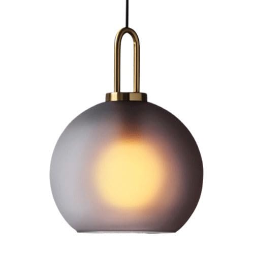 HEBXMF Kronleuchter im nordischen Industriestil, E27-Schraubglas-Hängelampenschirm, Unterputz-Deckenpendelleuchte, Wohnzimmer-Schlafzimmer-Korridor-Dekorationsleuchten von HEBXMF