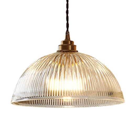 HEBXMF Kronleuchter mit E27-Sockel und einem Kopf, Halbrunder Pendelleuchtenschirm aus Glas, Deckenleuchten, Hängeleuchte zur Dekoration von Wohnzimmer, Schlafzimmer und Esszimmer HEBXMF Kronleuchter mit E27-Sockel und einem Kopf, Halbrunder Pendelleuchtenschirm aus Glas, Deckenleuchten, Hängeleuchte zur Dekoration von Wohnzimmer, Schlafzimmer und Esszimmer von HEBXMF