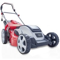 Elektro Rasenmäher Schnittbreite 46cm 230V 1800W Schiebe Motor Hand Mulch Mäher von HECHT