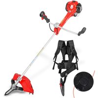 Freischneider Benzin Motorsense Rasetrimmer Hecht 163 Profi 3,1 ps 3-Zahn-Messer von HECHT