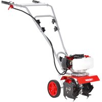 Gartenfräse Motorhacke Benzin 25cm 1,5kW 2PS Kultivator Garten Boden Hacke Fräse von HECHT