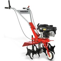 Gartenfräse Bodenhacke Motorhacke Benzin 60cm 3,7PS 0,8L Acker Boden Motor Fräse von HECHT