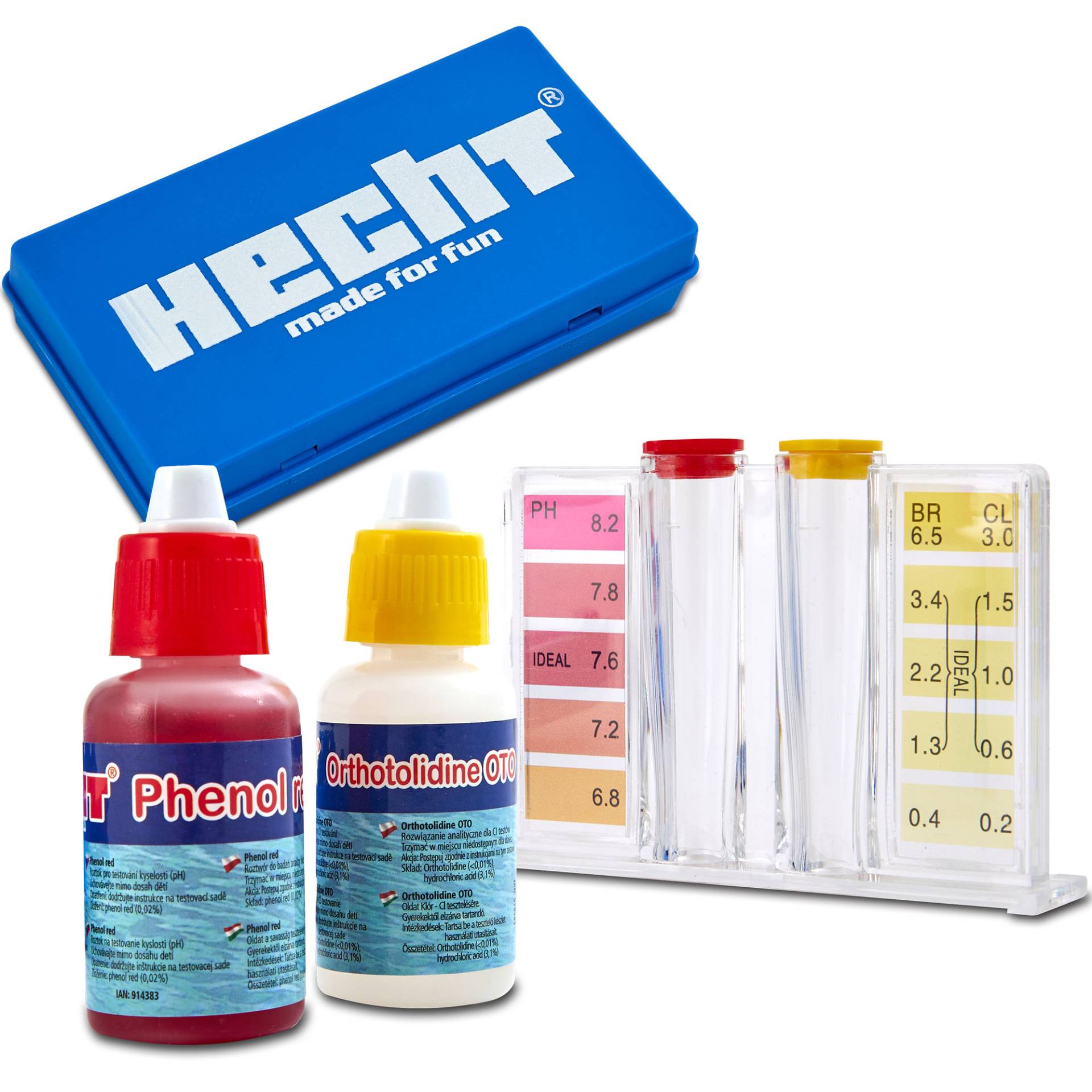 Poolwasser-Test-Set HECHT 060601 Poolwasser-Test-Set HECHT 060601 von HECHT