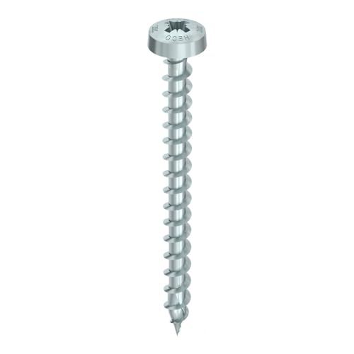 HECO-TOPIX-plus 5,0 x 16, Rundkopf, Pozi-Drive, VVG, A3K 60797 200 Stk von HECO SCHRAUBEN