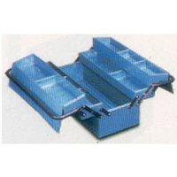 Blauer Werkzeugkasten Aus Metall 4 Fächer 530 X 205 X 210 Mm - 108 7 von Heco