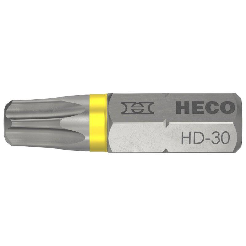 HECO-Drive Bit 25mm mit GripFit-Technologie für einhändiges Arbeiten HD-30 - 10 Stück von HECO-Schrauben GmbH & Co. KG