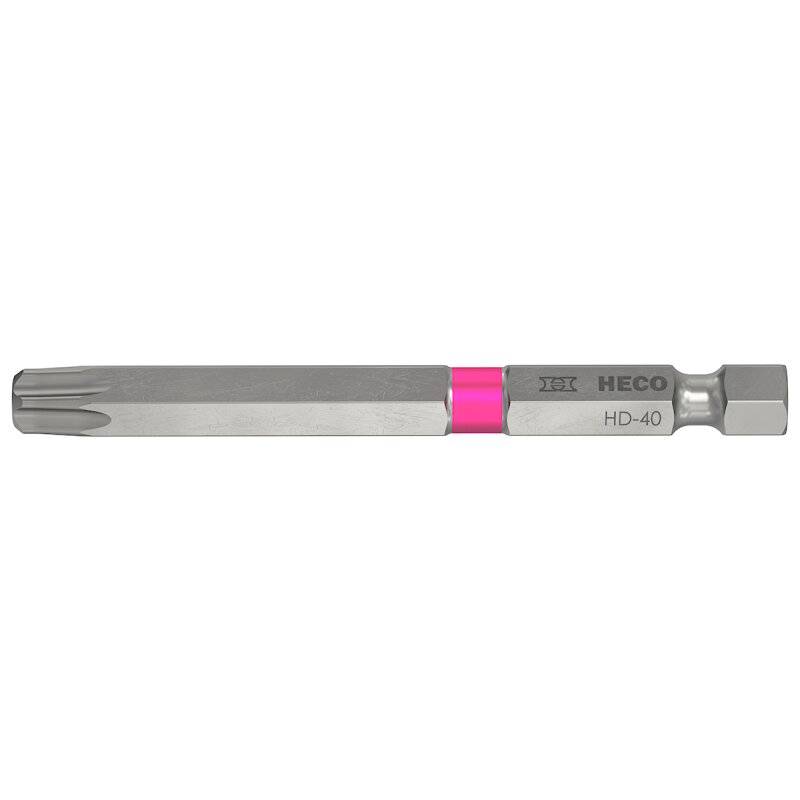 HECO-Drive Lang-Bit 70mm mit GripFit-Technologie für einhändiges Arbeiten HD-40 - 3 Stück von HECO-Schrauben GmbH & Co. KG