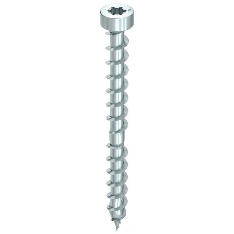 HECO-TOPIX-plus CombiConnect Holzbauschraube Stahl verzinkt Zylinderkopf TX CC-Gewinde 6,5x190 - 1 Stück von HECO-Schrauben GmbH & Co. KG