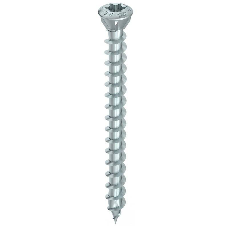 HECO-TOPIX-plus Dielenschraube Stahl verzinkt Linsensenkkopf TX variables Vollgewinde 4,5x60 - 500 Stück von HECO-Schrauben GmbH & Co. KG