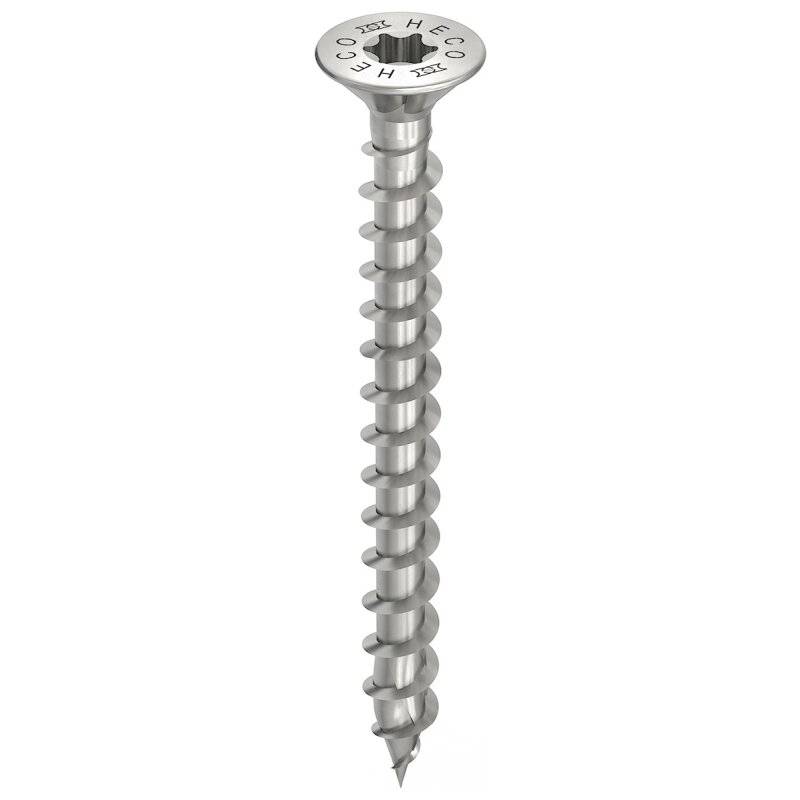 HECO-TOPIX-plus Holzschraube Edelstahl A2 Senkkopf TX variables Vollgewinde 3x35 - 200 Stück von HECO-Schrauben GmbH & Co. KG