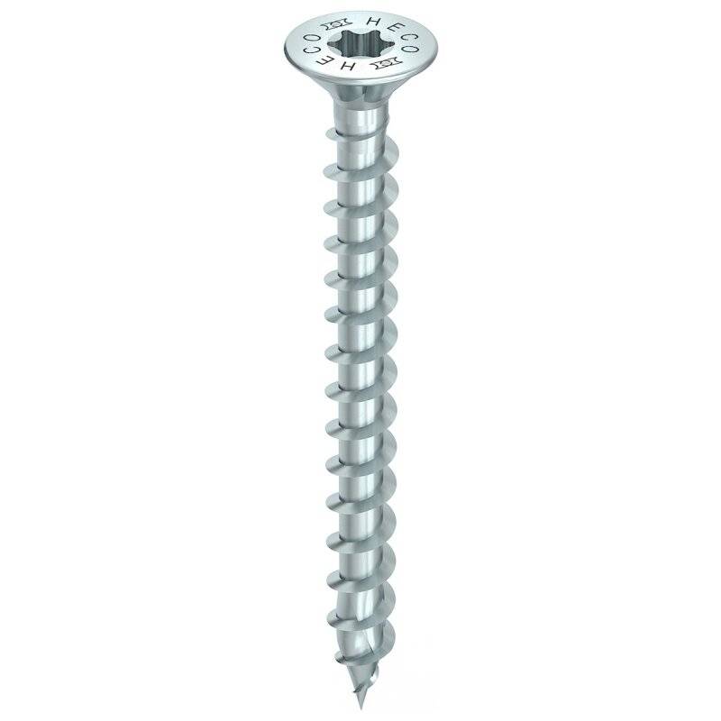HECO-TOPIX-plus Holzschraube Stahl verzinkt Senkkopf HD variables Vollgewinde 6x100 - 100 Stück von HECO-Schrauben GmbH & Co. KG