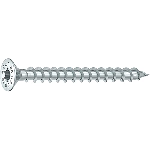 HECO 61128 6.0x120 verzinkt TOPIX-Plus Holzbauschraube Senkkopf VVG HD30 von HECO