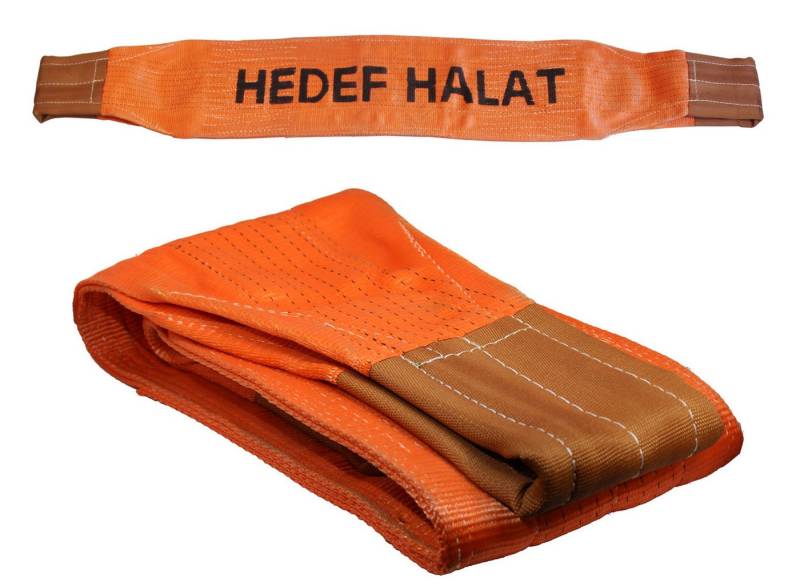 HEDEF HALAT 20 Tonnen / 20.000kg 10 Meter Hebeband Hebebänder Hebeschlingen Hebeband von HEDEF HALAT