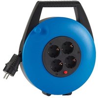 HEDI Kabelbox - 10 m Kabel - mit 4-fach-Schukodosen 250V - IP20 von HEDI