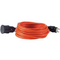 Verlängerungsleitung IP44, Orange - 5 m von HEDI