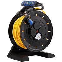 Vollkunststoff-Kabeltrommel Generation 7 Champion Panzerkabel H07BQ-F 3G2,5 - 40 m Kabel von HEDI