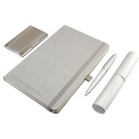 Personalisiertes Notizbuch, Bussiness Kartenhalter Und Box Pen Set/Personalisierter Name Graviert von HEDIYESHOP