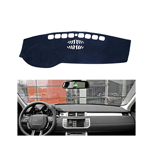 Für Land Rover Für Range Rover Für Evoque 2011-2014 2015 2016 2017 2018 L538 Anti-Rutsch-Matte Armaturenbrett-Abdeckung Pad Sonnenschutz Dash Mat Auto Armaturenbrett Abdeckmatte ( Farbe : LHD 2 ) von HEDMAX