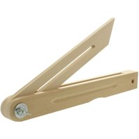 Buchenholzschmiege 50 cm - mit Langloch in der Zunge von HEDUE