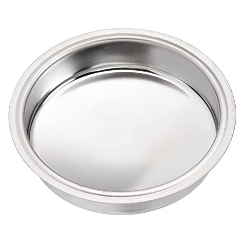 51 Mm Kaffeemaschinen-Rückspüleinsatz, Metall-Blindfilter, Edelstahl-Blindschüssel-Rückspülscheibe für Delongh EC680 EC685 Kaffeemaschine von HEEPDD