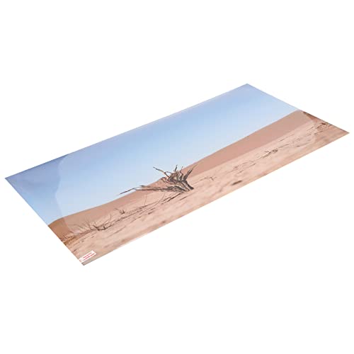 Aquarium Poster, Wüste Trockene Zweige Muster PVC Attraktive Selbstklebende Aquarium Hintergrund Dekoration für Terrarium (61 * 30CM) von HEEPDD