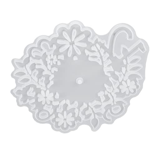 Blatt Blume Muster Uhr Zifferblatt, Einfach Entformen Handgemachte Waschbar Silikon Form Dekoration für DIY Handwerk Home Dekoration Geschenk Blatt Blume Muster Uhr Zifferblatt, Einfach Entformen Handgemachte Waschbar Silikon Form Dekoration für DIY Handwerk Home Dekoration Geschenk von HEEPDD