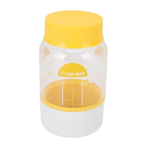 Butter Maker Tasse, Creme -Separator -Butter -Flasche Plastik Multifunktionales Küchenwerkzeug mit Eingebautem Sieb für Hausgemachte Rezepte von HEEPDD