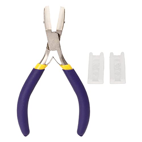 Nylon-Backenzange aus Kohlenstoffstahl, Flachzange mit Ersatzspitzen, Schmuckherstellung DIY-Werkzeug von HEEPDD