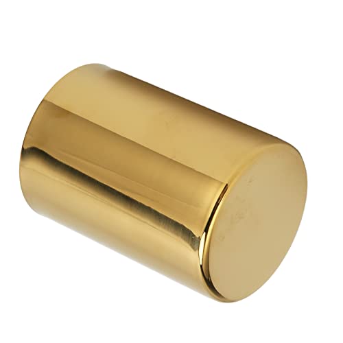 Gemahlener Kaffeespender, antihaftbeschichtet, spülmaschinenfest, rostfrei, ungiftig, für Zuhause, Kaffeemaschine, Spender, Tasse (Gold) von HEEPDD