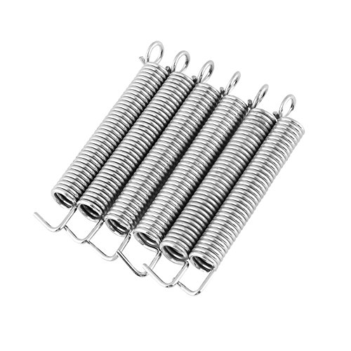 Gitarren tremolo Feder, 6 Stück Professionelle E Gitarren tremolo Brücken federn für ST Typ 6,95 x 0,86 cmBoxspring-Untergestelle von HEEPDD
