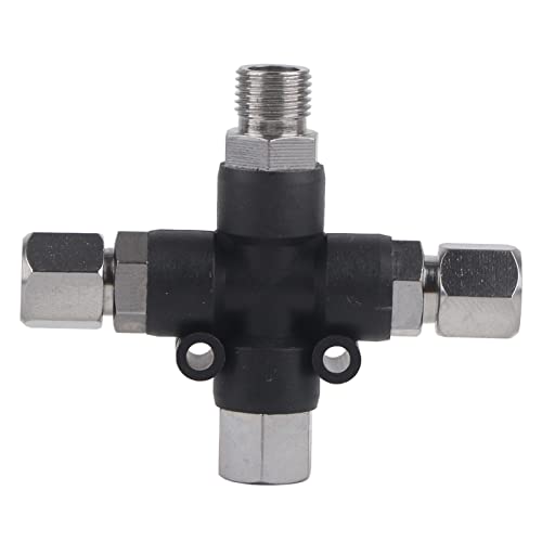 HEEPDD 1/8 "BSP Airbrush Luftschlauch, Verteiler Splitteranschluss für Mini -Luftkompressor mit 3 -Wege -Adapter ohne Leck Multi -Funktion Tattoo Spray Tool von HEEPDD