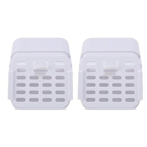 HEEPDD 3x4 Zoll Typ A Dachrinnen-Downdout-Steck Verbinder, Leck Sicher, Kunststoff-Abfluss-Auslass Filter für Gewerbliche Entwässerung Systeme in Wohngebieten (White) von HEEPDD