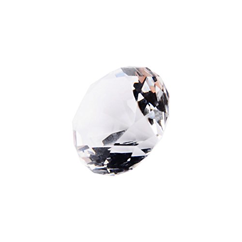 HEEPDD 40mm Crystal Diamond Klarglas Schmuck Briefbeschwerer für Home Office Hochzeitsfeier Dekoration von HEEPDD