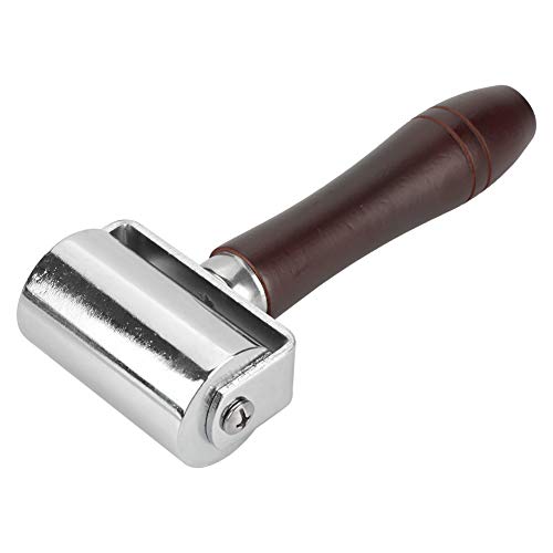 HEEPDD 60mm Leder Roller Werkzeug Solide High Carbon Steel Lederwalze Leathercraft Klebeschicht Rollwerkzeug von HEEPDD