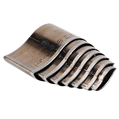 HEEPDD 7 stücke stanzen Form, manuelle sammelalbum prägung Holz stanzen Form blattform Leder Handwerk DIY stanzen für schmuck Machen und Dekoration(A06) von HEEPDD