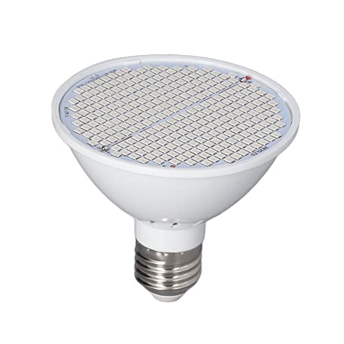 HEEPDD E27 LED-Wachstumsbirne, Rotes Blaues Licht, Pflanzenlicht, E27-Glühbirne, 85–265 V, Geringer Stromverbrauch für Innensämlinge (E27-300) von HEEPDD