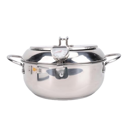 HEEPDD Edelstahl -Frittiertopf, Präzise Temperaturregelung, Kompaktes Design 2,2 L Fryer Fries Chicken Fish Cooking HEEPDD Edelstahl -Frittiertopf, Präzise Temperaturregelung, Kompaktes Design 2,2 L Fryer Fries Chicken Fish Cooking von HEEPDD