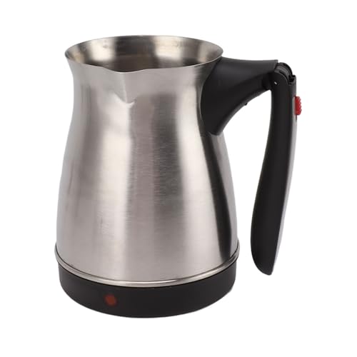 HEEPDD Elektrische Türkische Kaffeekanne, Faltbar, Anti-Verbrühungsgriff, Elektrische Türkische Kaffeekanne, 500 Ml, 600 W, Kaffeemaschine von HEEPDD