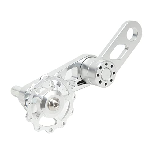 HEEPDD Exquisites Aluminium -Legierungs -Faltradkettenstabilisator, Einzelgeschwindigkeits Konverter mit Lagerwelle, Verhindert, (Silver) von HEEPDD
