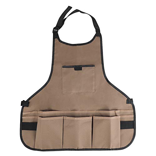 HEEPDD Gartenschürze Landschaftsschürze Wiederverwendbares Anti-Öl mit Tiefen Taschen für die Gärtnerlandschaftsgestaltung Workshop HEEPDD Gartenschürze Landschaftsschürze Wiederverwendbares Anti-Öl mit Tiefen Taschen für die Gärtnerlandschaftsgestaltung Workshop von HEEPDD