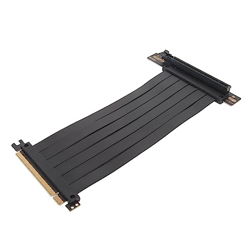 HEEPDD Grafikkarten-Verlängerungskabel, Hochgeschwindigkeits-PCIE 3.0-X16-Riser-Kabel, Verhindert Interferenzen, Biegbar für PC (60cm) von HEEPDD