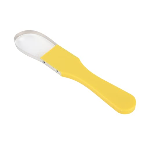 HEEPDD Handschleife Unkrautstromwerkzeughandbuch Tragbar für Unkraut - Bequemes Gartenwerkzeug Zum Entfernen von Hartnäckigem Unkraut (Yellow) von HEEPDD