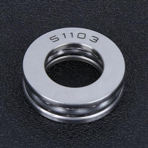 HEEPDD Industrielle Hardware High -Feed Long Service Living 5 PCs 51103 Flugzeug Axialkugelschublagermaschinen Produktion von HEEPDD