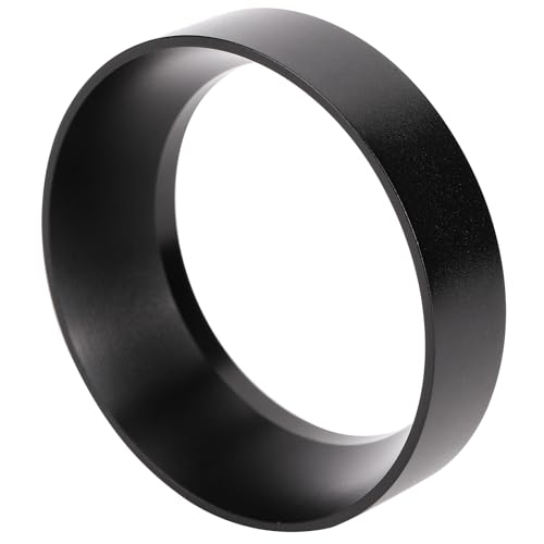 HEEPDD Kaffee-Dosierring mit Magnetzubehör, einfache Handhabung und Staubmengenbeobachtung, Schwarze Farbe (53MM mit Magnet) von HEEPDD