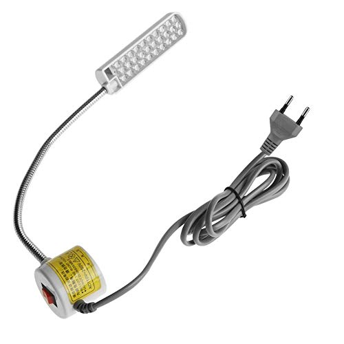 HEEPDD LED-Nählicht, verstellbares Schwanenhals-LED-Arbeitslicht mit magnetischer Montagebasis Für den Einsatz auf Studios, Drehmaschinen, Bohrmaschinen und Werkbänken(EU-Stecker 30-LED (Bogenlampe)) von HEEPDD