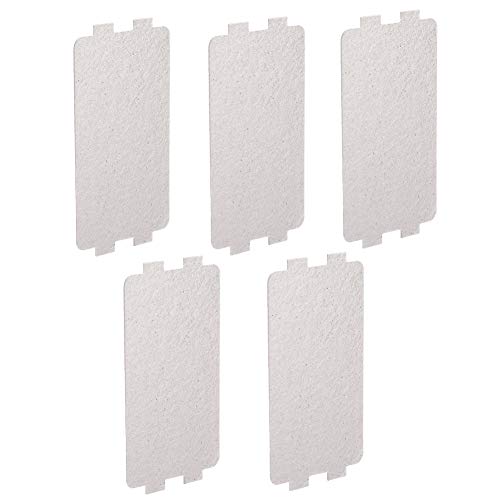 HEEPDD Microwave Oven Mica Plate Microwave Accessory Plate Sheet 5Pcs Mica Chips Mica Microwave Oven Replacement Parts von HEEPDD