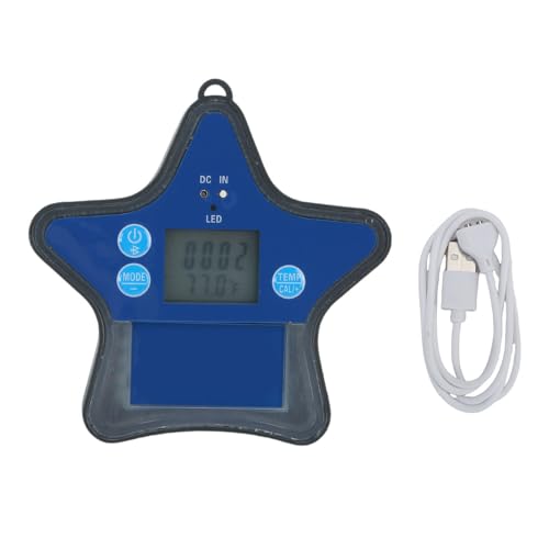 HEEPDD Schwimmender Pool -Wassertester, Intelligentes Wasserqualitätsmessgerät mit PH -ORP -Cl -TDS -Temperaturüberwachung für die -App für Schwimmbäder Aquarien Wassertroponik HEEPDD Schwimmender Pool -Wassertester, Intelligentes Wasserqualitätsmessgerät mit PH -ORP -Cl -TDS -Temperaturüberwachung für die -App für Schwimmbäder Aquarien Wassertroponik von HEEPDD