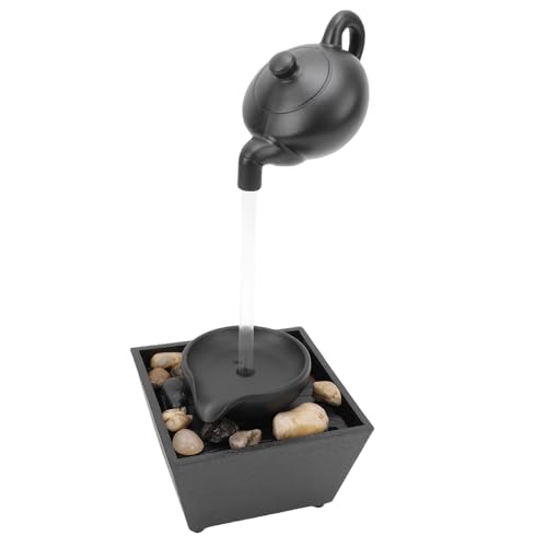 HEEPDD Schwimmender Teekannenwasserbrunnen mit LED -Licht Innenkabine 4.6x4.6x10.8 Zoll Entspannender Wasserfall Feature für Home Office Desk HEEPDD Schwimmender Teekannenwasserbrunnen mit LED -Licht Innenkabine 4.6x4.6x10.8 Zoll Entspannender Wasserfall Feature für Home Office Desk von HEEPDD