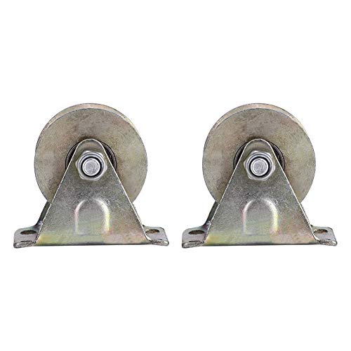HEEPDD Stahl -V -Rollschiene, Schiebetür Hardware Leichte Widerstandsschiebetor Roller Roller Stahl Wheelhalterung V Typ Wheelschiene, 2pcs Halterung Nan Home HEEPDD Stahl -V -Rollschiene, Schiebetür Hardware Leichte Widerstandsschiebetor Roller Roller Stahl Wheelhalterung V Typ Wheelschiene, 2pcs Halterung Nan Home von HEEPDD